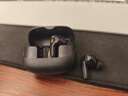 漫步者（EDIFIER）FitBuds Pro真無(wú)線(xiàn)主動(dòng)降噪藍牙耳機太空艙入耳式低延遲輕奢學(xué)生音樂(lè )游戲運動(dòng)禮物適配于蘋(píng)果華為 【皮革紋理設計】秘境藍+收納袋 曬單實(shí)拍圖