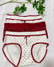 莫代爾紅色內褲女生全棉抑菌底襠本命年結婚2026年新款女士三角短褲 （6條）愛(ài)心+波點(diǎn)+格子+碎花+雪花+字母 XL 110-130斤 曬單實(shí)拍圖