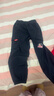 361°年裝新年兒童長(cháng)褲26春男童3-14歲加絨保暖運動(dòng)長(cháng)褲 黑150 曬單實(shí)拍圖