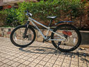 京東京造靈躍山地自行車(chē)京東自營(yíng)8-12-15歲兒童自行車(chē)學(xué)生變速24寸鴿子灰 曬單實(shí)拍圖