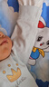 嬰詩(shī)拉貝 嬰兒內衣上衣新生兒秋衣春秋純棉打底衫男女和尚服初生寶寶衣服 【2件單上衣】四季-皇冠藍組合 52 (建議0-2個(gè)月5-8斤) 曬單實(shí)拍圖