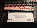 邁從（MCHOSE）G87 V2/K87S旋鈕無(wú)線(xiàn)機械鍵盤(pán)電競游戲客制化有線(xiàn)/藍牙三模gasket結構全鍵熱插拔筆記本電腦辦公 G87 V2 黑莓粉漸變側刻 快金軸 曬單實(shí)拍圖