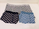 鴨鴨（YAYA）鴨鴨2026新款純棉男士?jì)妊澘咕浇嵌萄澞猩蟠a短褲四角褲男款 O組-波浪格子-藍色+藍色+綠色+綠色+灰色（5條） 6XL 【建議：205-225斤】 曬單實(shí)拍圖