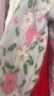 束皙SUSHE 雅映 優(yōu)雅新序 羊絨羊毛立體花卉提花撞色寬松套頭毛衣 曬單實(shí)拍圖