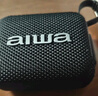aiwa愛(ài)華AH-17小金磚【支持插U盤(pán)TF卡】藍牙音箱手提便攜無(wú)線(xiàn)環(huán)繞立體音家用桌面戶(hù)外音響播放器防水黑 曬單實(shí)拍圖
