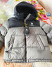 駱駝（CAMEL）【迪麗熱巴同款】羽神短款羽絨服熱反射升溫保暖加厚連帽面包服 幻影黑/硯墨灰，男女，734CA6B605C L 曬單實(shí)拍圖