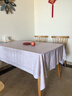 簡(jiǎn)美家桌布餐桌防水防油墊輕奢高級感餐桌面保護墊免洗2025新款長(cháng)方形 曬單實(shí)拍圖