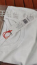 布先生春夏季短袖T恤男士純棉小白T純色內搭打底衫 白色 XL(180) 曬單實(shí)拍圖