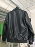 珊詩(shī)麗新款外套男青年雙面穿春秋休閑風(fēng)運動(dòng)薄款夾克男士大碼寬松上衣 9988黑灰 2XL 適合130-150斤 曬單實(shí)拍圖
