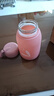 【京東物流送貨上門(mén)】萌萌兔卡通水杯女牛奶玻璃杯創(chuàng  )意便攜杯子 粉色萌萌兔 330ml 1只 曬單實(shí)拍圖