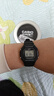 卡西歐（CASIO） 手表 復古小方塊 運動(dòng)夜光學(xué)生表 ins潮流男表 考試表 W-218H-1A 曬單實(shí)拍圖