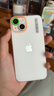 朗客適用蘋(píng)果14手機殼iPhone14保護套半透明磨砂鏡頭防摔超薄硬殼不沾指紋防滑親膚手感撞色外殼簡(jiǎn)約款 曬單實(shí)拍圖