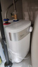 美的5升上出水迷你速熱電熱水器小廚寶琺瑯內膽小尺寸 節能電熱水器家用5L 1650W 15A2(S)安全防護 曬單實(shí)拍圖