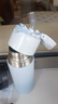 膳魔師（THERMOS）保溫杯400ml男女士?jì)和瘜W(xué)生保冷吸管杯水杯子TCMI-400S BLW 曬單實(shí)拍圖