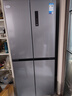 美的冰箱雙開(kāi)門(mén)四開(kāi)門(mén)一級能效雙變頻十字對開(kāi)門(mén)家用冰箱雙循環(huán)風(fēng)冷美的出品華凌冰箱 406L超薄可嵌入|雙變頻凈味 曬單實(shí)拍圖