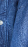 Levi's李維斯25年秋冬新款情侶同款時(shí)尚休閑寬松羅紋立牛仔羽絨服 藍色 M 曬單實(shí)拍圖