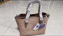 蔻馳（COACH）【品牌直供】女士MOLLIE中號斜挎手托特包CV965新年禮物 曬單實(shí)拍圖