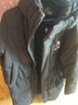 鴨鴨（YAYA）王一博同款冰殼3.0冬季新款羽絨服男女長(cháng)款過(guò)膝極寒加厚保暖外套 青光黑色3.0 M 170/88A 曬單實(shí)拍圖