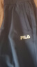 FILA 斐樂(lè )男女情侶款長(cháng)褲26春季新款休閑衛褲寬松運動(dòng)直筒褲子新年褲 【收口褲不加絨款】深雅藍-DB M 曬單實(shí)拍圖