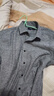 杉杉【純棉磨毛】男士長(cháng)袖免燙純棉重磅加厚襯衫秋季新品商務(wù)休閑襯衣 曬單實(shí)拍圖