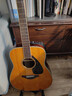 雅馬哈（YAMAHA）FG830VN 北美型號 實(shí)木單板 初學(xué)者民謠吉他41英寸吉它亮光復古色 曬單實(shí)拍圖