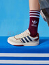 adidas「面包鞋」COURTIC經(jīng)典運動(dòng)板鞋男女阿迪達斯官方三葉草 晶白/淺米色/棕紅/藏青藍   42.5 曬單實(shí)拍圖