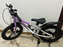 鳳凰兒童自行車(chē)兒童山地學(xué)生車(chē)小孩單車(chē)帶輔助輪3-6-10-12歲小中大童 烏梅紫丨變速一體輪+雙碟剎+禮包 18寸（適合身高115-130cm） 曬單實(shí)拍圖