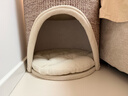 獸牌樹(shù)洞劍麻桶貓窩貓抓板一體劍麻貓爬架雙層大貓屋半封閉式冬季保暖 砂礫灰丨三層劍麻桶 曬單實(shí)拍圖