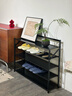 小匠材簡(jiǎn)易鞋架免安裝楠竹家用門(mén)口宿舍多層折疊收納置物架子黑色5層90 曬單實(shí)拍圖