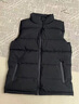 花花公子（PLAYBOY）羽棉絨馬甲男秋冬季中年休閑時(shí)尚寬松大碼坎肩外套保暖厚 黑色 XL （建議135-150斤） 曬單實(shí)拍圖