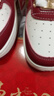 卡帕（Kappa）女鞋騏驥紅新年板鞋子女冬季新款增高運動(dòng)鞋休閑小白鞋女新年紅38 曬單實(shí)拍圖