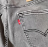 Levi's李維斯秋季美式街頭男士502標準錐形簡(jiǎn)約復古牛仔長(cháng)褲 淺煙灰色 30 (32) 曬單實(shí)拍圖