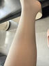 茉尋楊穎同款單層黑絲襪光腿神器秋冬女黑透膚打底襪褲 連腳厚絨款 曬單實(shí)拍圖
