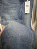 三彩2026春季新款修身微喇牛仔褲水洗喇叭褲休閑長(cháng)褲通勤Z 霧霾藍 S 155/64A 曬單實(shí)拍圖