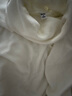 優(yōu)衣庫女裝HEATTECH搖粒絨兩翻領(lǐng)套頭衫/長(cháng)袖479608 01 乳白色 M /160/84A 曬單實(shí)拍圖