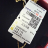 周六福愛(ài)心5G工藝黃金項鏈女足金吊墜新年生日禮物計價(jià)A0613575 約5.05g 曬單實(shí)拍圖
