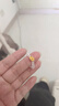 金玉白黃金轉運珠999足金元寶路路通男女款DIY配飾純金首飾小金豆金珠子 黃金元寶：約0.1g 曬單實(shí)拍圖