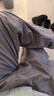 真維斯（Jeanswest）工裝褲男士春夏季2026新款美式潮牌傘兵褲寬松直筒休閑褲男 761銀灰色 L 曬單實(shí)拍圖
