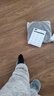 棉十三襪子男士長(cháng)筒男襪中筒秋冬季商務(wù)休閑純色白色潮長(cháng)襪運動(dòng)風(fēng)7雙 曬單實(shí)拍圖