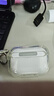 斯幻柯適用AirPodspro3代保護套【彈射鎖扣｜創(chuàng  )意支架｜防摔防刮】蘋(píng)果pro三代藍牙耳機套殼透白 曬單實(shí)拍圖