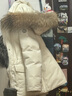 波司登冬羽絨服鵝絨高充絨加厚連帽修身外套商場(chǎng)熱賣(mài)同款B250242214J 曬單實(shí)拍圖