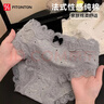 FitonTon4條裝內褲女純棉薄款女士?jì)妊潖凸攀孢m無(wú)痕三角短褲頭 曬單實(shí)拍圖
