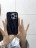 素洛適用蘋(píng)果17promax手機殼秋冬滿(mǎn)天星閃鉆絲絨iPhone16pro創(chuàng  )意簡(jiǎn)約輕奢15高顏值時(shí)尚女14大孔保護套 黑色-滿(mǎn)天星閃鉆絨布 iPhone 14 Pro 曬單實(shí)拍圖