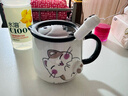 品喻（PINYU）杯子馬克杯咖啡杯陶瓷杯高顏值水杯家用大容量帶蓋勺沖泡杯小黃貓 曬單實(shí)拍圖
