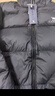 駱駝火山2.0羽絨服秋冬新款連帽加絨加厚面包服冬季短款羽絨服 暗夜黑/暗夜黑 男女同款,7130C M 曬單實(shí)拍圖