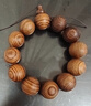 胖東來(lái)同款海南黃花梨手串非洲黑花梨檀香木類(lèi)似老撾緬甸佛珠飾品 20mm*12顆素珠款(精工小孔) 曬單實(shí)拍圖