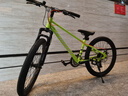 優(yōu)貝兒童自行車(chē)10-14歲學(xué)生青少年山地鋁合金變速車(chē) 皇冠 熒光綠24寸 曬單實(shí)拍圖