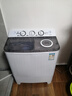 揚子中國揚子集團洗衣機半自動(dòng)大容量家用雙桶雙缸洗衣機18公斤脫水自潔雙筒 19公斤加厚【洗12KG+ 脫7KG】強力甩干 雙桶 曬單實(shí)拍圖
