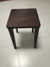 家逸實(shí)木凳子家用可疊放小板凳加厚結實(shí)餐桌凳客廳椅子創(chuàng  )意方凳 曬單實(shí)拍圖