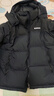 黑冰厚款鵝絨羽絨服700蓬防風(fēng)防水活帽拼色保暖男款羽絨服 FAF8536 男款-黑黑 L 曬單實(shí)拍圖